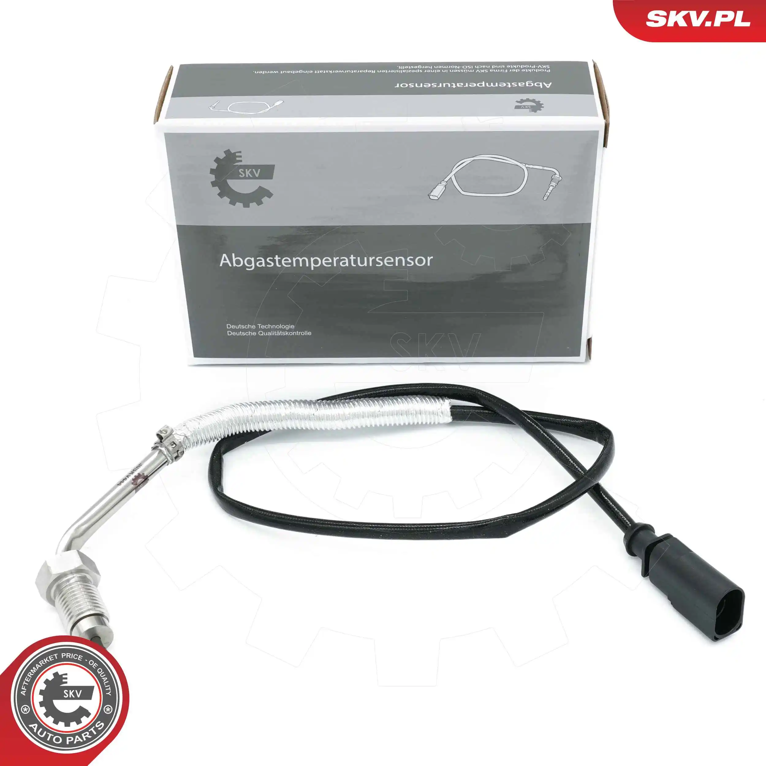 Sensor, exhaust gas temperature